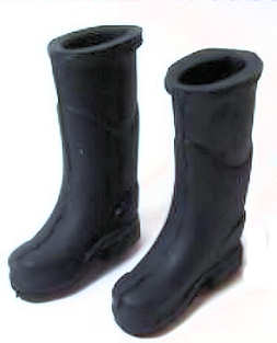 Rubber boots - black - Click Image to Close