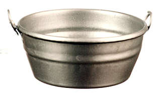 Wash tub - tin