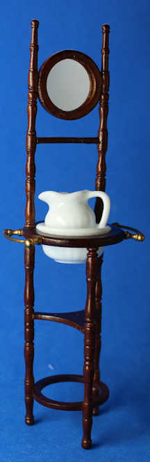 (image for) Washstand with pitcher and bowl