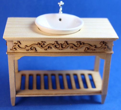 (image for) Bathroom sink - unfinished
