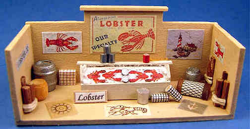 (image for) Lobster shack roombox - 1/144 scale