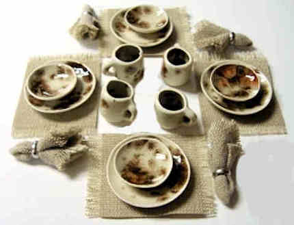 (image for) Dinnerware for 4- Yadro