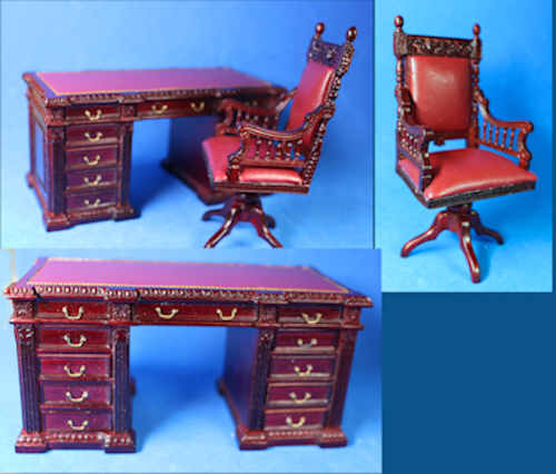 (image for) Desk and chair