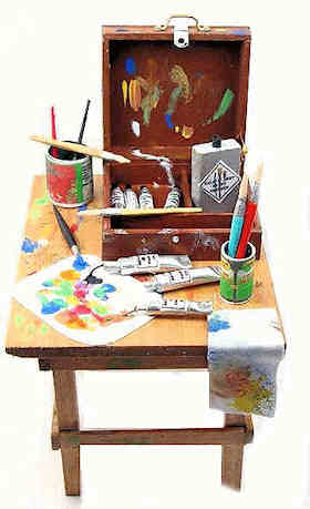 (image for) Artist's studio