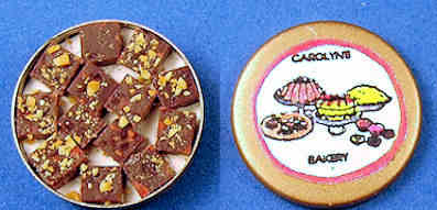 (image for) Tin of brownies