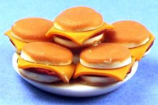 (image for) Cheeseburger platter