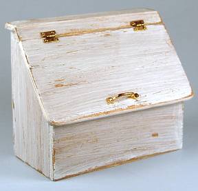 (image for) Bin - distresed white