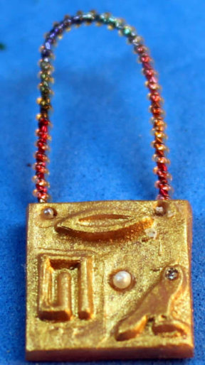 (image for) Funky metal handbag