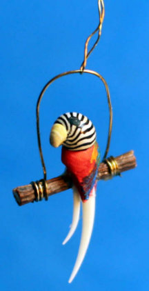 (image for) Bird on perch by Marci