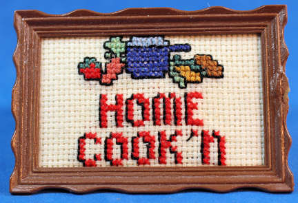 (image for) What's cooking - cross stitch