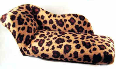 Chaise - leopard