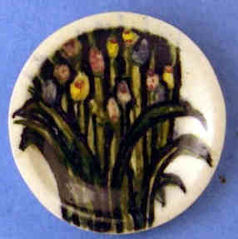 (image for) Decorative plate - tulip