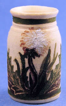 (image for) Pot - dandelion design #2