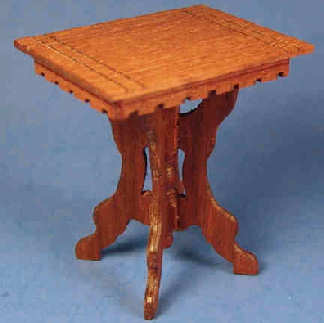 (image for) Victorian Eastlake parlor table