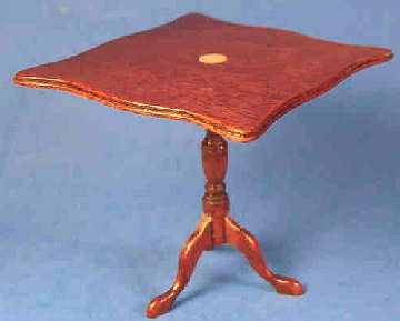 (image for) Queen Anne serpentine tilt table