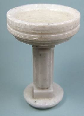 Bird bath - faux marble