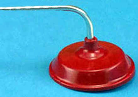 (image for) Shop/store exterior light - red shade