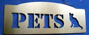 (image for) Pet Store - sign