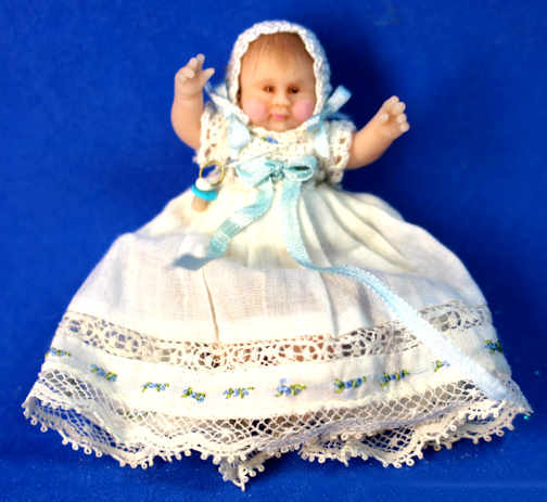 (image for) Baby in Christening outfit