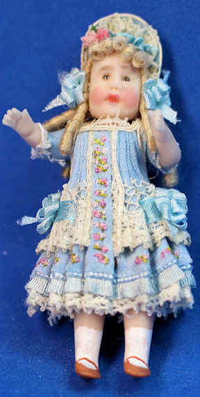 (image for) Doll for a doll - blue dress
