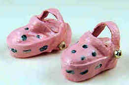 (image for) Child's beach shoes (crocs) - pink
