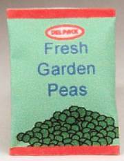 Frozen bag of peas