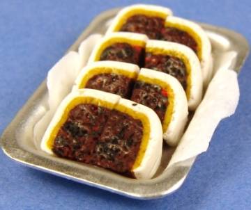 (image for) Fruit cake slices