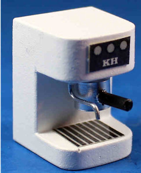 Espresso machine white - individual - Click Image to Close