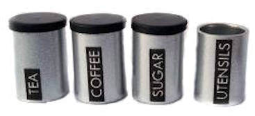 Canister set and utensil holder - Click Image to Close