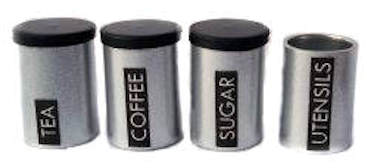 (image for) Canister set and utensil holder