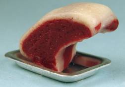 (image for) Rib roast uncooked in metal tray