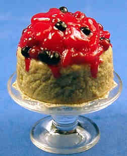 (image for) Marseilles fruit on sponge cake