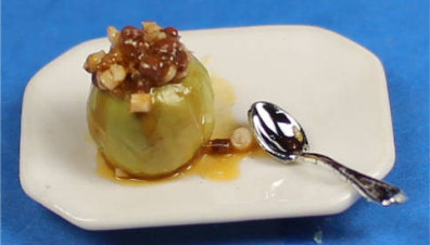 Baked apple - rectangle dish - Click Image to Close