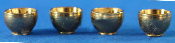 (image for) Brass cups - set of 4