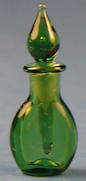 Perfume decanter - green