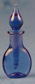 Perfume decanter - light blue - Click Image to Close