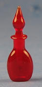 Perfume decanter - red - Click Image to Close
