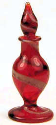 (image for) Perfume striped - red