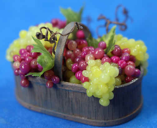 Basket of grapes # 1 (image for) Basket of grapes # 1