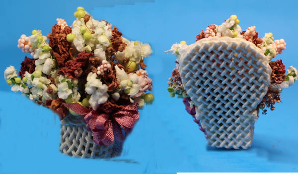 (image for) Basket of dried flowers