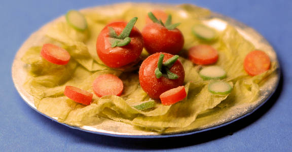 (image for) Salad platter - tudor style