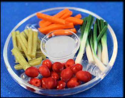 (image for) Crudite' - glass dish