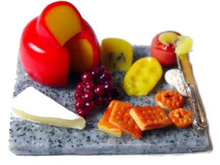 Cheese and crackers platter (image for) Cheese and crackers platter