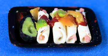 (image for) Enchilada platter - chicken - side of avocado