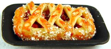 (image for) Cherry strudel in baking pan