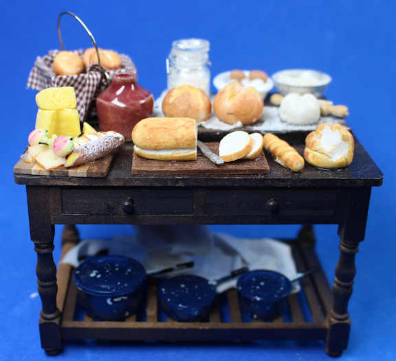 (image for) Preparation table - bread making