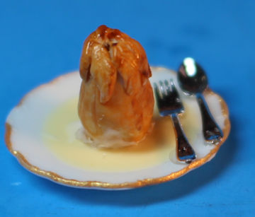 (image for) Dessert on plate