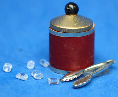 (image for) Ice bucket with ice - red