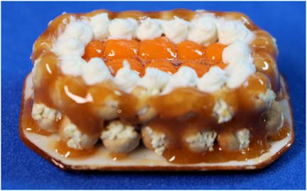 (image for) Peach cake by Linda Cummings