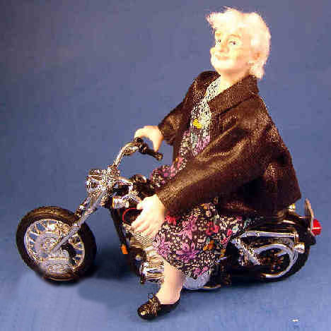 Doll - Biker babe - Click Image to Close
